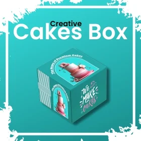 Custom printed cake boxes by Rakesh Packers